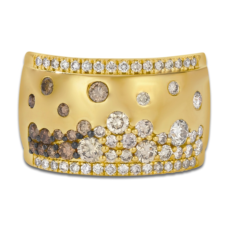 Main Image 3 of Le Vian Tramonto D'Oro Diamond Ring 1-1/6 ct tw 14K Honey Gold