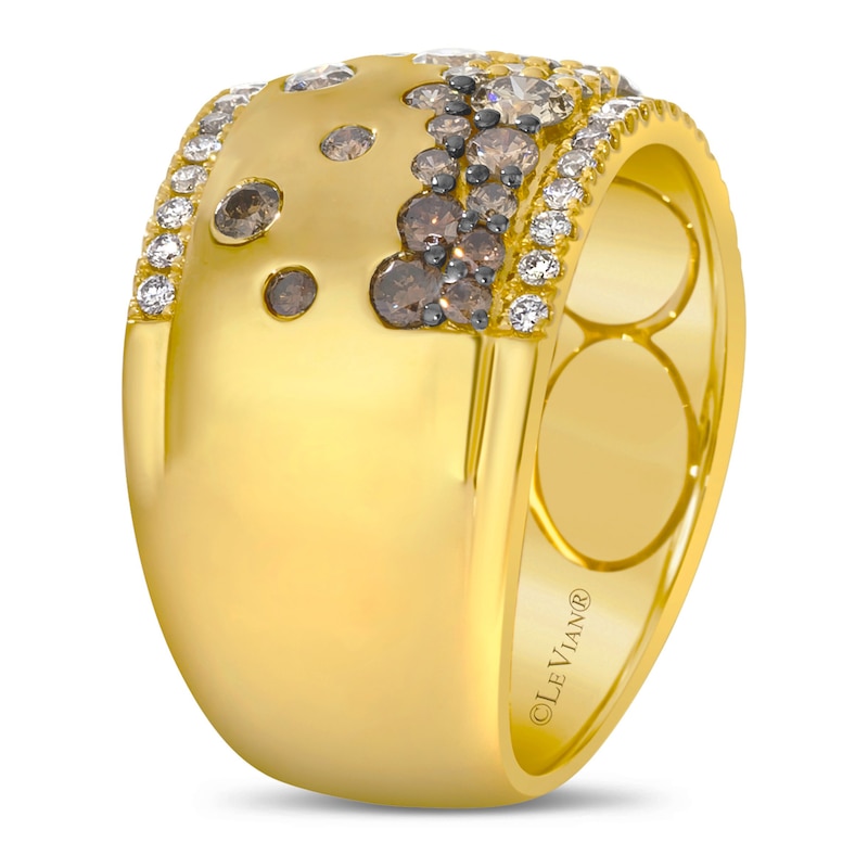 Main Image 4 of Le Vian Tramonto D'Oro Diamond Ring 1-1/6 ct tw 14K Honey Gold