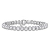 Thumbnail Image 1 of Blue Nile X Jared Diamond Tennis Bracelet 7 ct tw 14K White Gold 7"