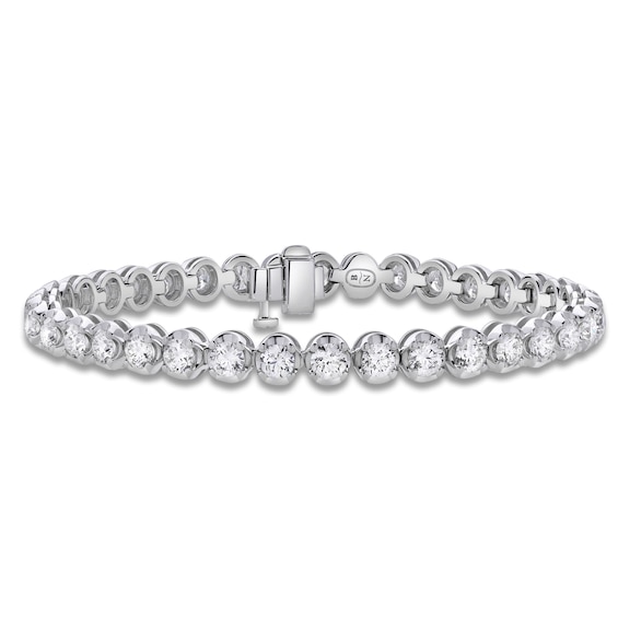 Jared Signature Diamond Tennis Bracelet 7 ct tw 14K White Gold 7"