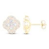 Thumbnail Image 1 of Diamond Clover Stud Earrings 1 ct tw 10K Yellow Gold