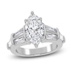 Thumbnail Image 1 of Marquise-Cut Created By Jared Studio Lab-Grown Diamond Engagement Ring 3-1/2 ct tw 14K White Gold
