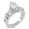 Thumbnail Image 2 of Marquise-Cut Created By Jared Studio Lab-Grown Diamond Engagement Ring 3-1/2 ct tw 14K White Gold