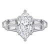 Thumbnail Image 3 of Marquise-Cut Created By Jared Studio Lab-Grown Diamond Engagement Ring 3-1/2 ct tw 14K White Gold