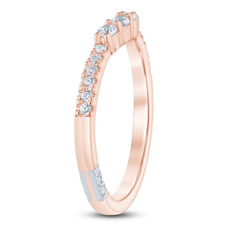 Main Image 2 of Pnina Tornai Diamond Wedding Band 1/3 ct tw 14K Rose Gold