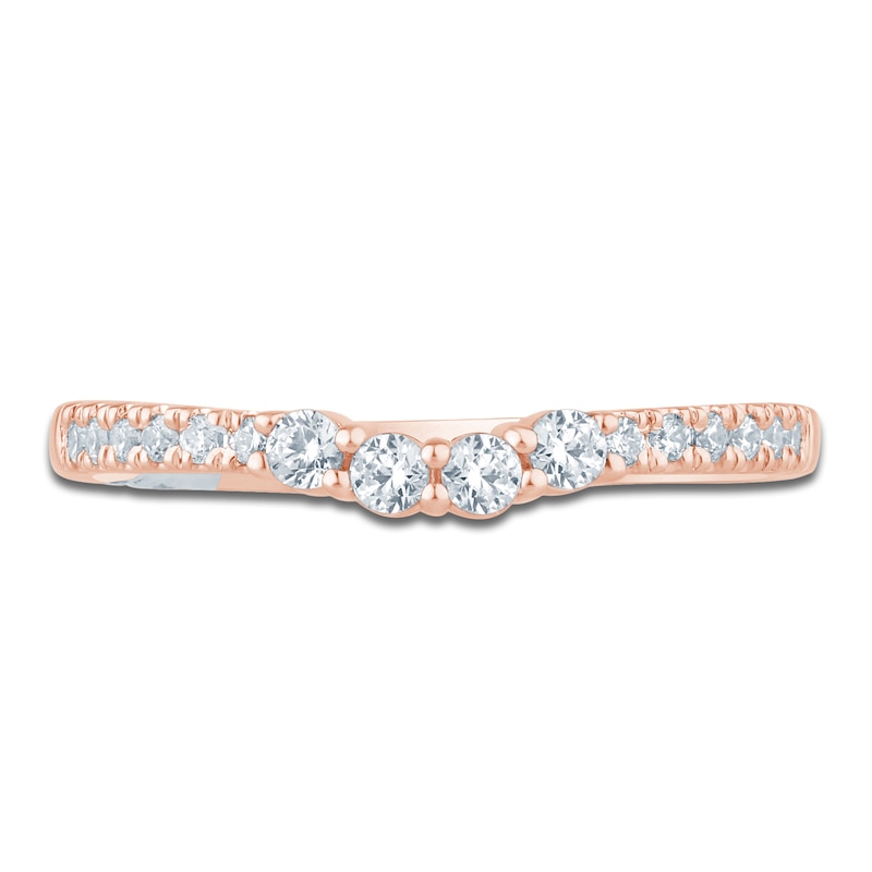 Main Image 3 of Pnina Tornai Diamond Wedding Band 1/3 ct tw 14K Rose Gold