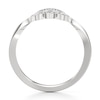 Thumbnail Image 2 of J'Lure Lab-Grown Diamond Scalloped Wedding Band 1/6 ct tw 18K White Gold