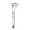 Thumbnail Image 3 of J'Lure Lab-Grown Diamond Wedding Band 1/8 ct tw 18K White Gold