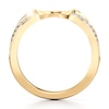 Thumbnail Image 2 of J'Lure Lab-Grown Diamond Contour Wedding Band 1/8 ct tw 18K Yellow Gold