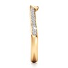 Thumbnail Image 3 of J'Lure Lab-Grown Diamond Contour Wedding Band 1/8 ct tw 18K Yellow Gold