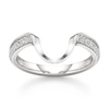 Thumbnail Image 1 of J'Lure Lab-Grown Diamond Contour Wedding Band 1/5 ct tw 18K White Gold