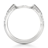Thumbnail Image 2 of J'Lure Lab-Grown Diamond Contour Wedding Band 1/5 ct tw 18K White Gold