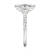 Thumbnail Image 3 of J'Lure Moval Old-Cut Lab-Created Diamond Engagement Ring 2 ct tw 18K White Gold