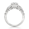 Thumbnail Image 2 of J'Lure Radiant Brilliant-Cut Lab-Grown Diamond Engagement Ring 4-3/4 ct tw 18K White Gold