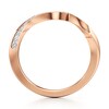 Thumbnail Image 2 of J'Lure Lab-Grown Diamond Contour Wedding Band 1/6 ct tw 18K Rose Gold