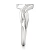 Thumbnail Image 3 of J'Lure Lab-Grown Diamond Contour Wedding Band 1/5 ct tw 18K White Gold