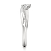 Thumbnail Image 3 of J'Lure Lab-Grown Diamond Contour Wedding Band 1/5 ct tw 18K White Gold