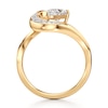 Thumbnail Image 2 of J'Lure Pear Step-Cut Lab-Grown Diamond Engagement Ring 1 ct tw 18K Yellow Gold