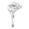 Thumbnail Image 3 of J'Lure Shield Step-Cut Lab-Grown Diamond Engagement Ring 3 ct tw 18K White Gold