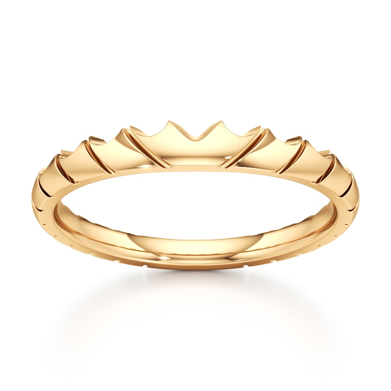 Main Image 1 of J'Lure Contour Wedding Band 18K Yellow Gold