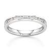 Thumbnail Image 1 of J'Lure Baguette & Round-Cut Lab-Grown Diamond Wedding Band 3/8 ct tw 18K White Gold