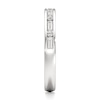 Thumbnail Image 3 of J'Lure Baguette & Round-Cut Lab-Grown Diamond Wedding Band 3/8 ct tw 18K White Gold