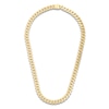 Thumbnail Image 2 of Cuban Curb Chain Necklace 9.5mm Semi-Solid 14K Yellow Gold 22"