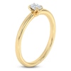 Thumbnail Image 2 of Oval-Cut Diamond Solitaire Engagement Ring 1/4 ct tw 14K Yellow Gold (I2/I)