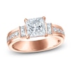 Thumbnail Image 1 of Vera Wang VOW Princess-Cut Lab-Grown Diamond Engagement Ring 2-3/8 ct tw 14K Rose Gold