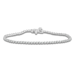 Diamond Tennis Bracelet 2 ct tw 14K White Gold 7.25"