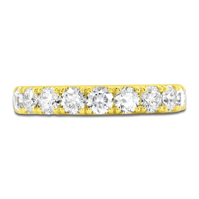 Main Image 3 of Certified Diamond Eternity Band 2-1/2 to 3-1/3 ct tw 14K Yellow Gold