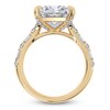 Thumbnail Image 4 of Princess-Cut Lab-Grown Diamond Engagement Ring 4-1/2 ct tw 14K Yellow Gold