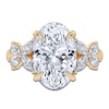 Thumbnail Image 3 of Oval-Cut Lab-Grown Diamond Butterfly Engagement Ring 4-5/8 ct tw 14K Yellow Gold