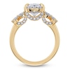 Thumbnail Image 4 of Oval-Cut Lab-Grown Diamond Butterfly Engagement Ring 4-5/8 ct tw 14K Yellow Gold