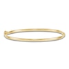 Thumbnail Image 1 of Polished Bangle Bracelet Hollow 10K Yellow Gold 3mm