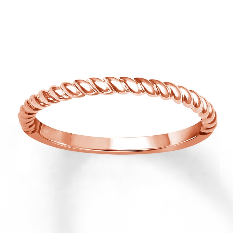 Stackable Ring 10K Rose Gold