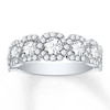 Thumbnail Image 0 of Diamond Anniversary Band 1-1/2 ct tw Round-cut 14K White Gold