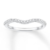 Thumbnail Image 0 of Diamond Anniversary Band 1/5 ct tw Round/Baguette 14K White Gold