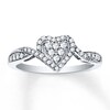 Thumbnail Image 0 of Diamond Promise Ring 1/4 carat tw Round 10K White Gold