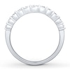 Thumbnail Image 2 of Diamond Anniversary Band 2 ct tw Round/Baguette 14K White Gold