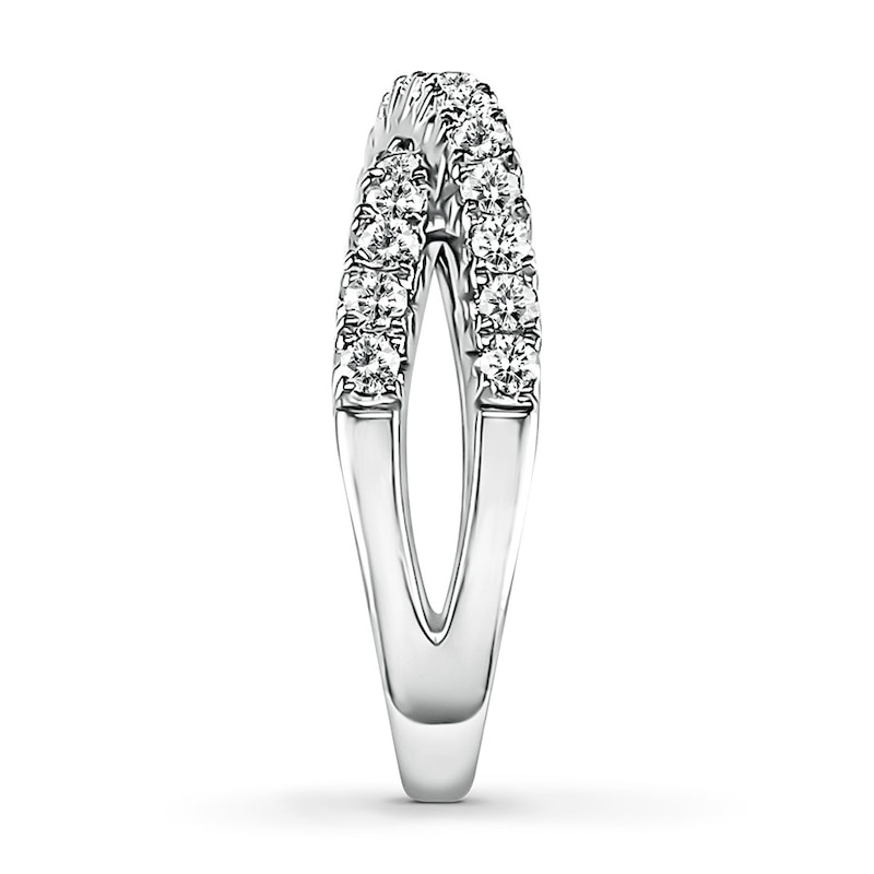 Diamond Ring 3/4 carat tw Round 14K White Gold