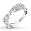 Thumbnail Image 3 of Diamond Ring 3/4 carat tw Round 14K White Gold