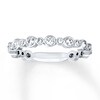 Thumbnail Image 0 of Diamond Anniversary Band 1/2 ct tw Round-cut 14K White Gold