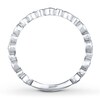 Thumbnail Image 1 of Diamond Anniversary Band 1/2 ct tw Round-cut 14K White Gold