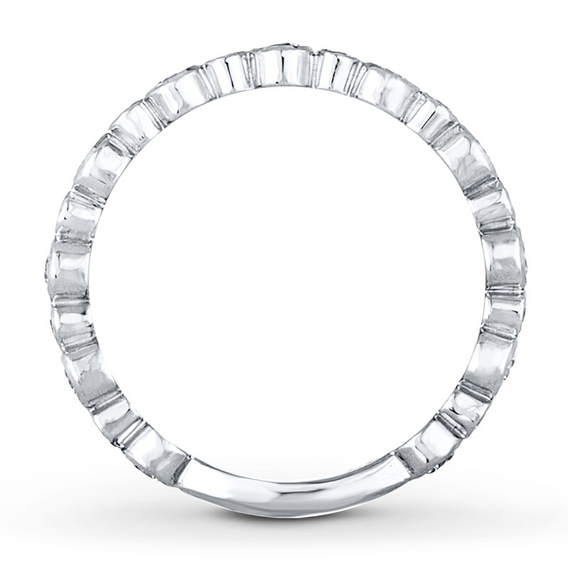 Diamond Anniversary Band 1/2 ct tw Round-cut 14K White Gold