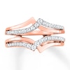 Thumbnail Image 0 of Diamond Enhancer Ring 1/4 ct tw Round-cut 14K Rose Gold