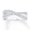Thumbnail Image 1 of Diamond Ring 1/2 ct tw Round 10K White Gold