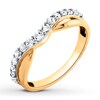 Thumbnail Image 1 of Diamond Anniversary Band 1/2 ct tw Round-cut 14K Yellow Gold