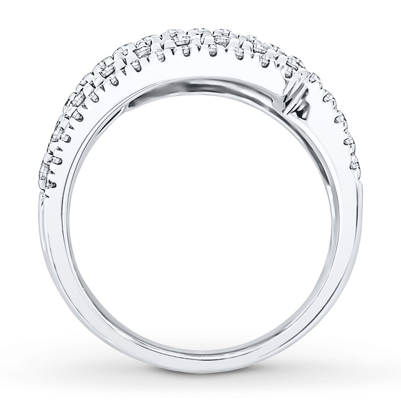 Diamond Ring 1-1/2 ct tw Round-cut 14K White Gold