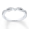 Thumbnail Image 0 of Diamond Anniversary Ring 1/5 ct tw Round-cut 14K White Gold